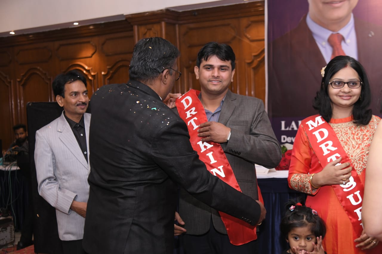 Received Trophy For MDRT